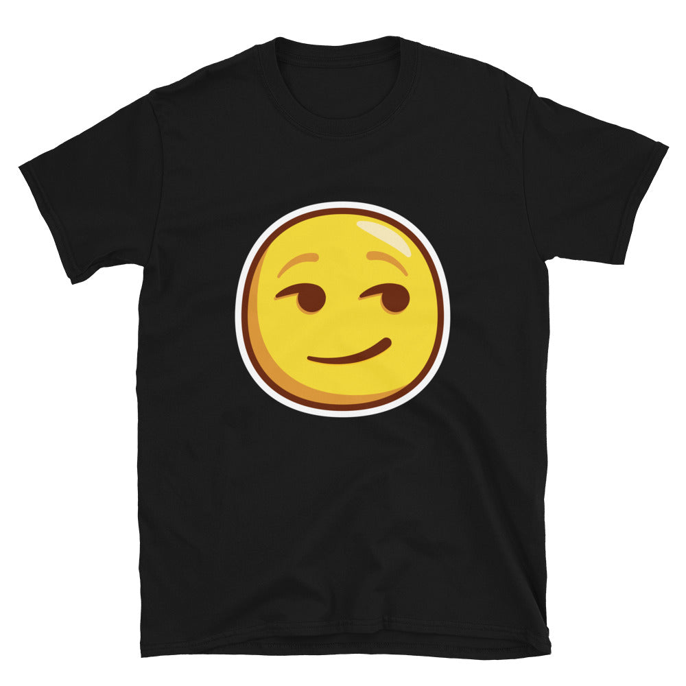 Smirking face Unisex T-Shirt