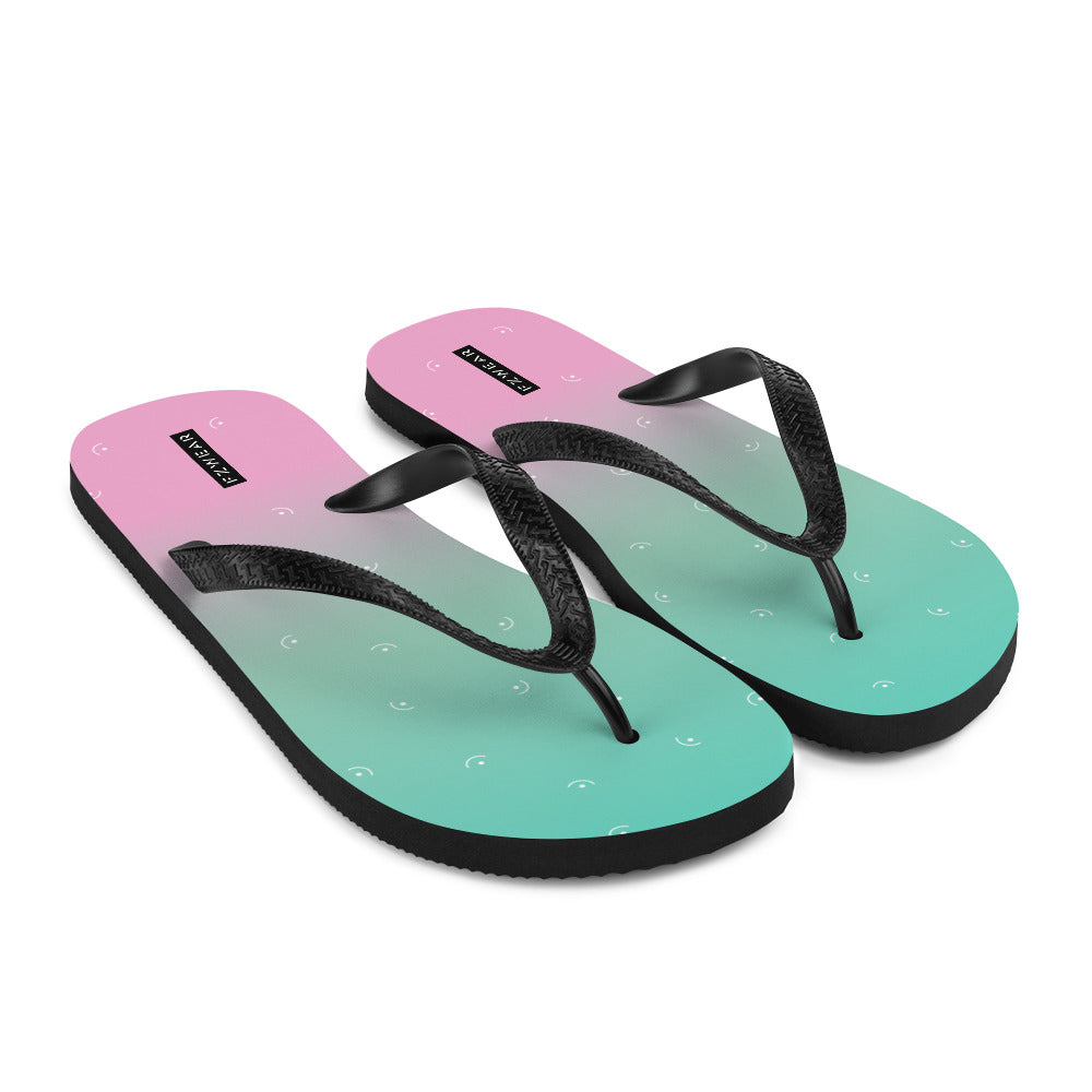 Semicircle Pattern Flip-Flops