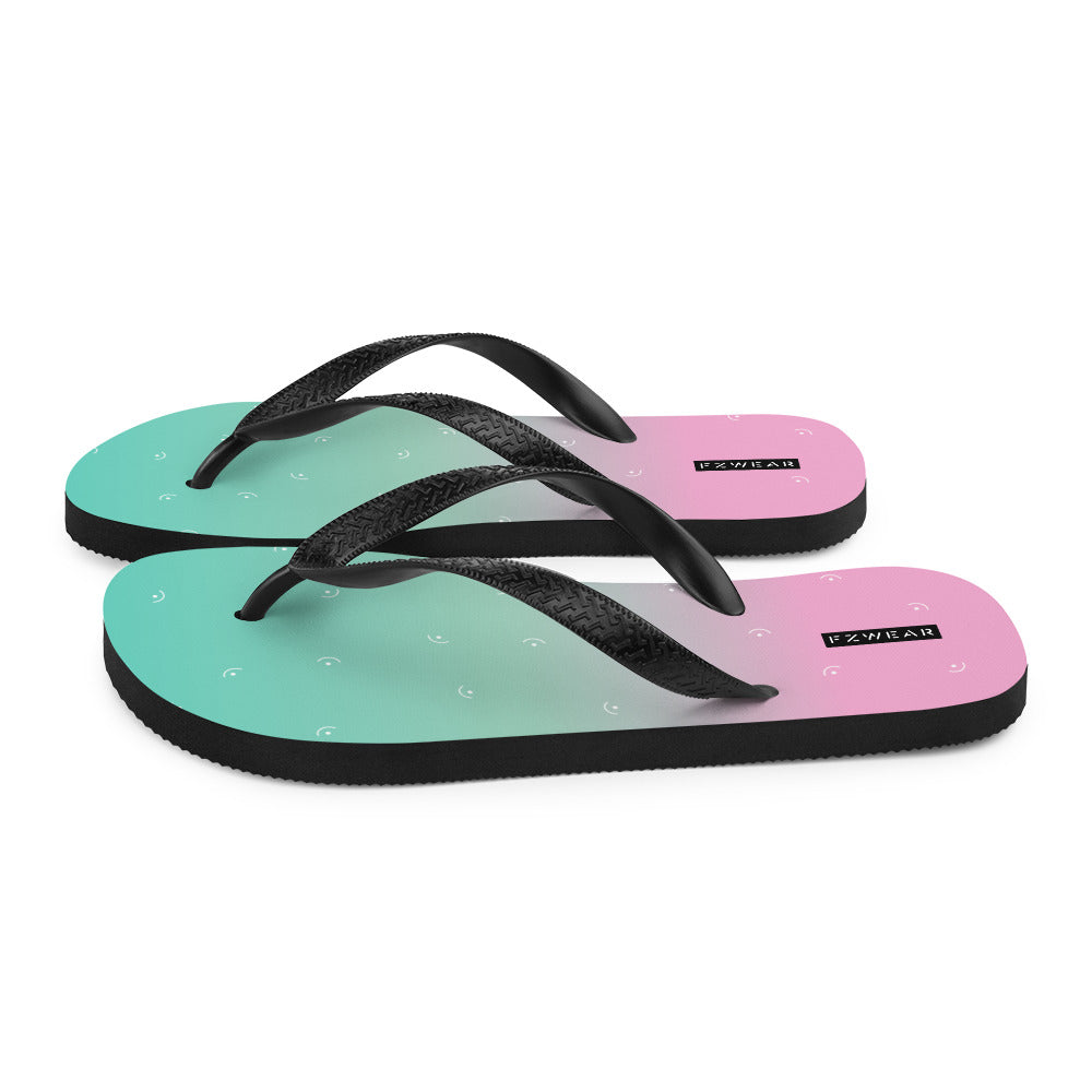 Semicircle Pattern Flip-Flops